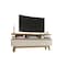 Manhattan Comfort Yonkers 62.99 TV Stand, Off White and Cinnamon 233BMC12 - alternate 9